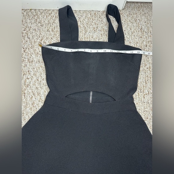 English Factory Black Scalloped Hem Dress size S - Picture 6 of 8